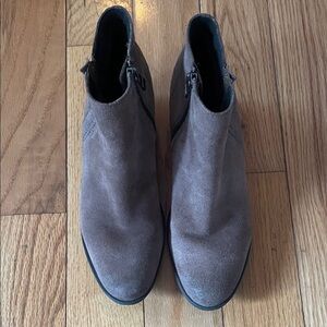 Josef Seibel Brown Suede Lined Ankle Boots